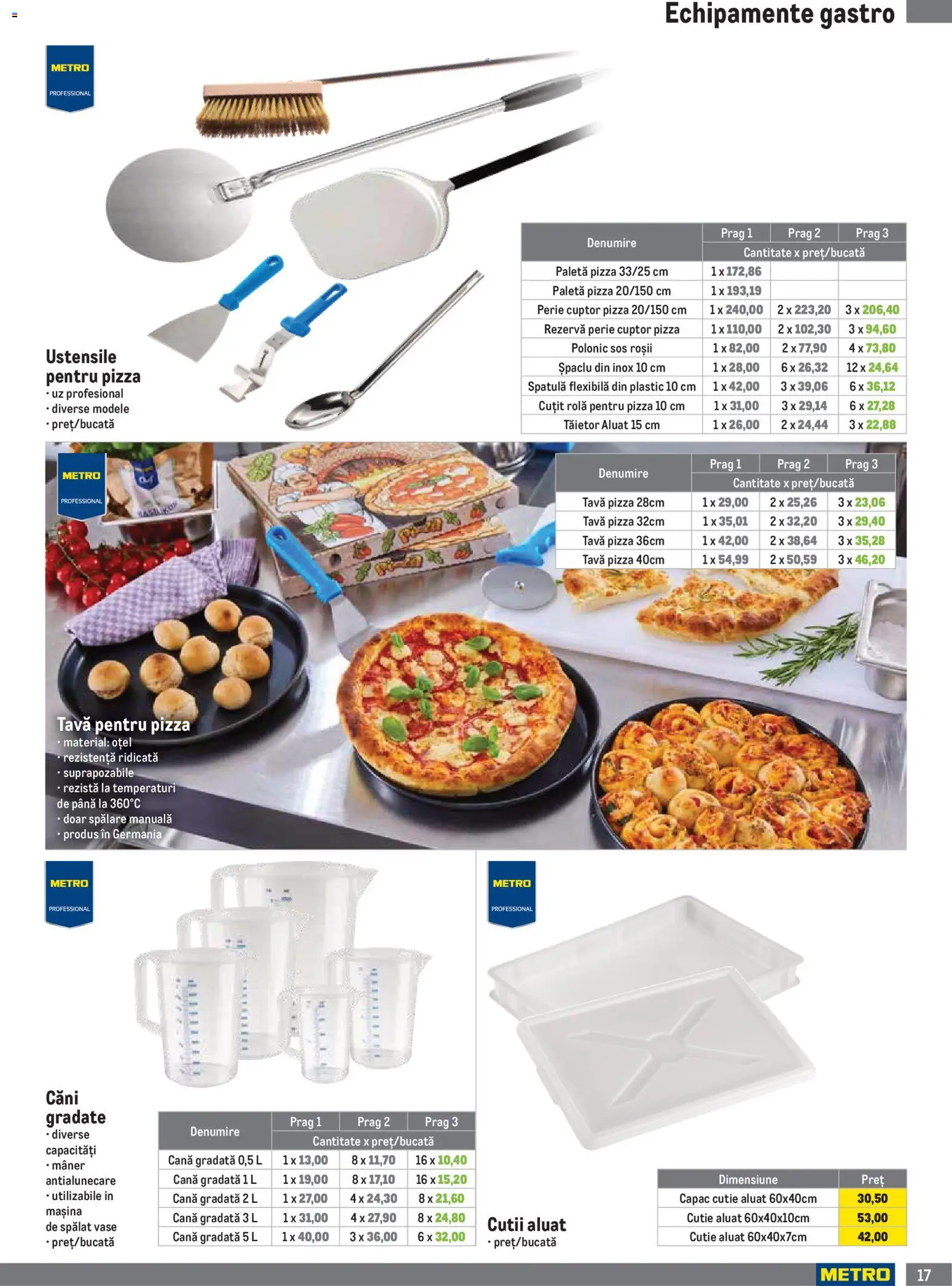 Noul catalog Metro – valabil de la 01.07.2026 | Pagină: 17 | Produse: Mașină De Spălat, Cuptor, Mâner, Roșii