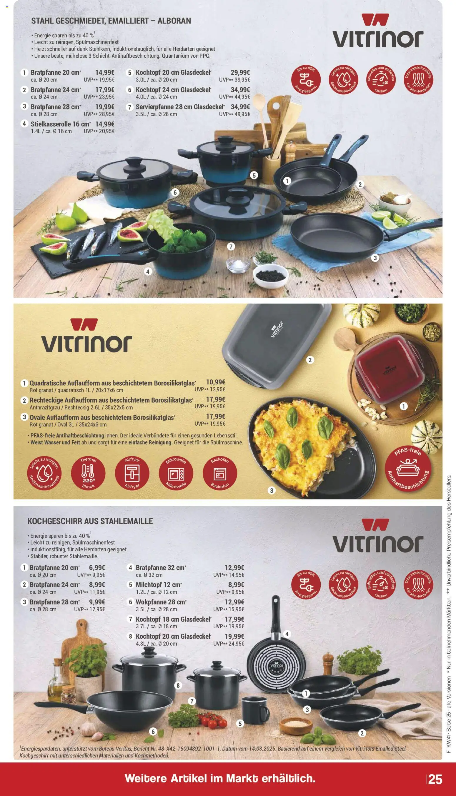 Famila Nordwest Prospekt – gültig ab 05.10.2026 | Seite: 25 | Produkte: Mikrowelle, Wasser, Backofen