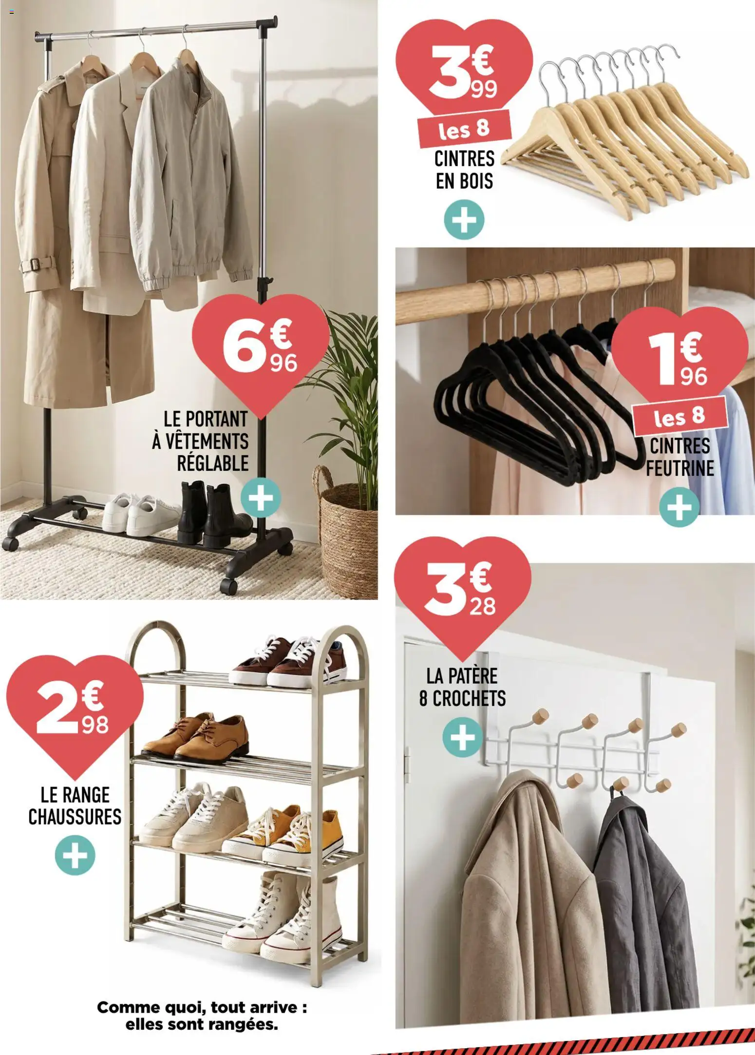 {H1} | Page: 2 | Produits: Crochets, Chaussures, Range chaussures, Vêtements