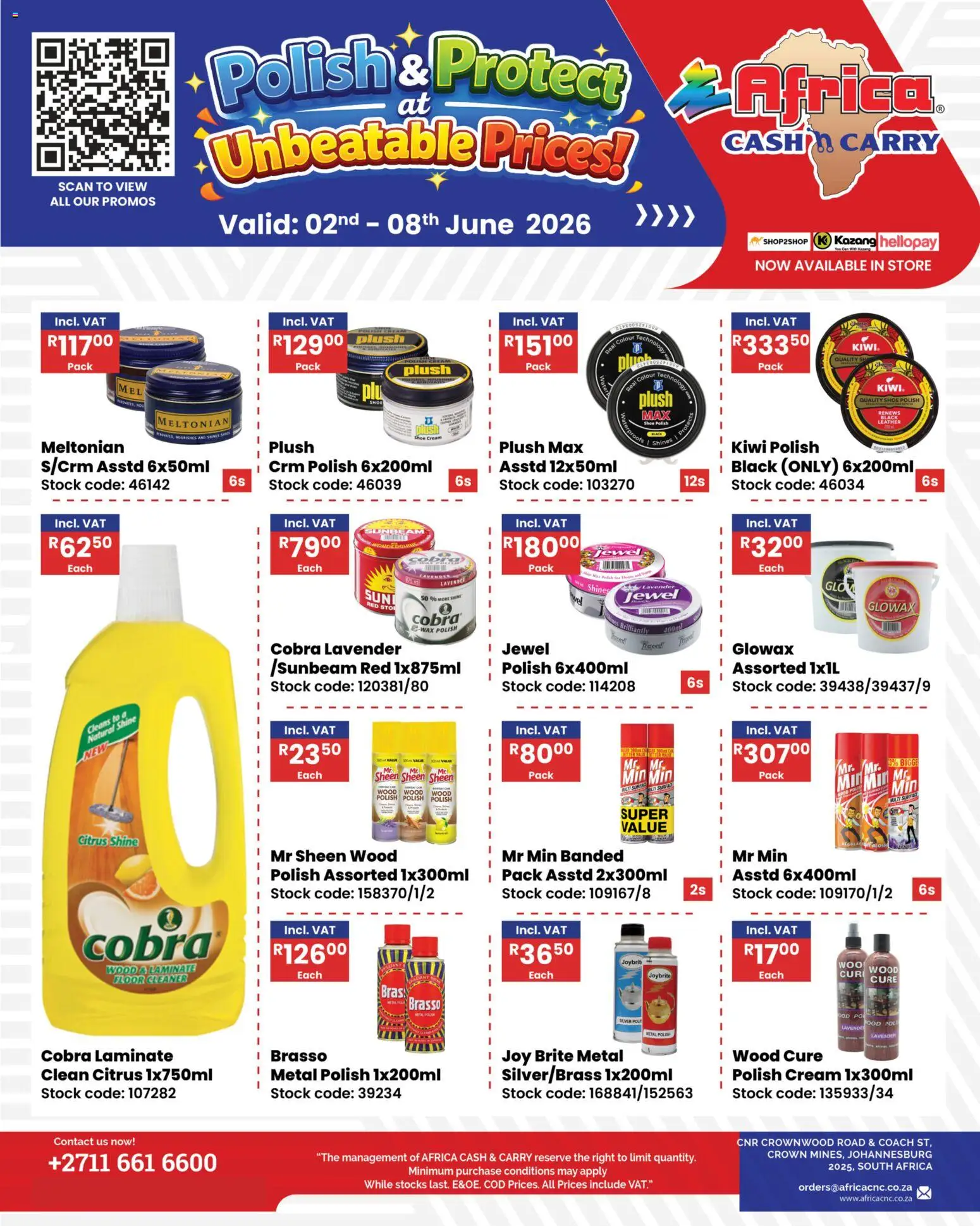 New Africa Cash & Carry catalogue – valid from 02.06.2026 | Page: 1