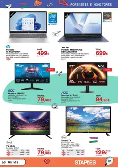 Pré-visualização Staples Regresso às Aulas 2026 válido de 17/08/2026 | Página: 65 | Produtos: Monitor