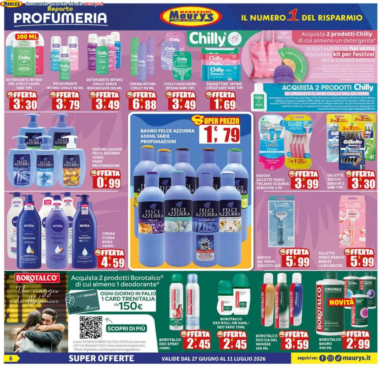 Volantino Maury's del 27/06/2026 | Pagina: 6