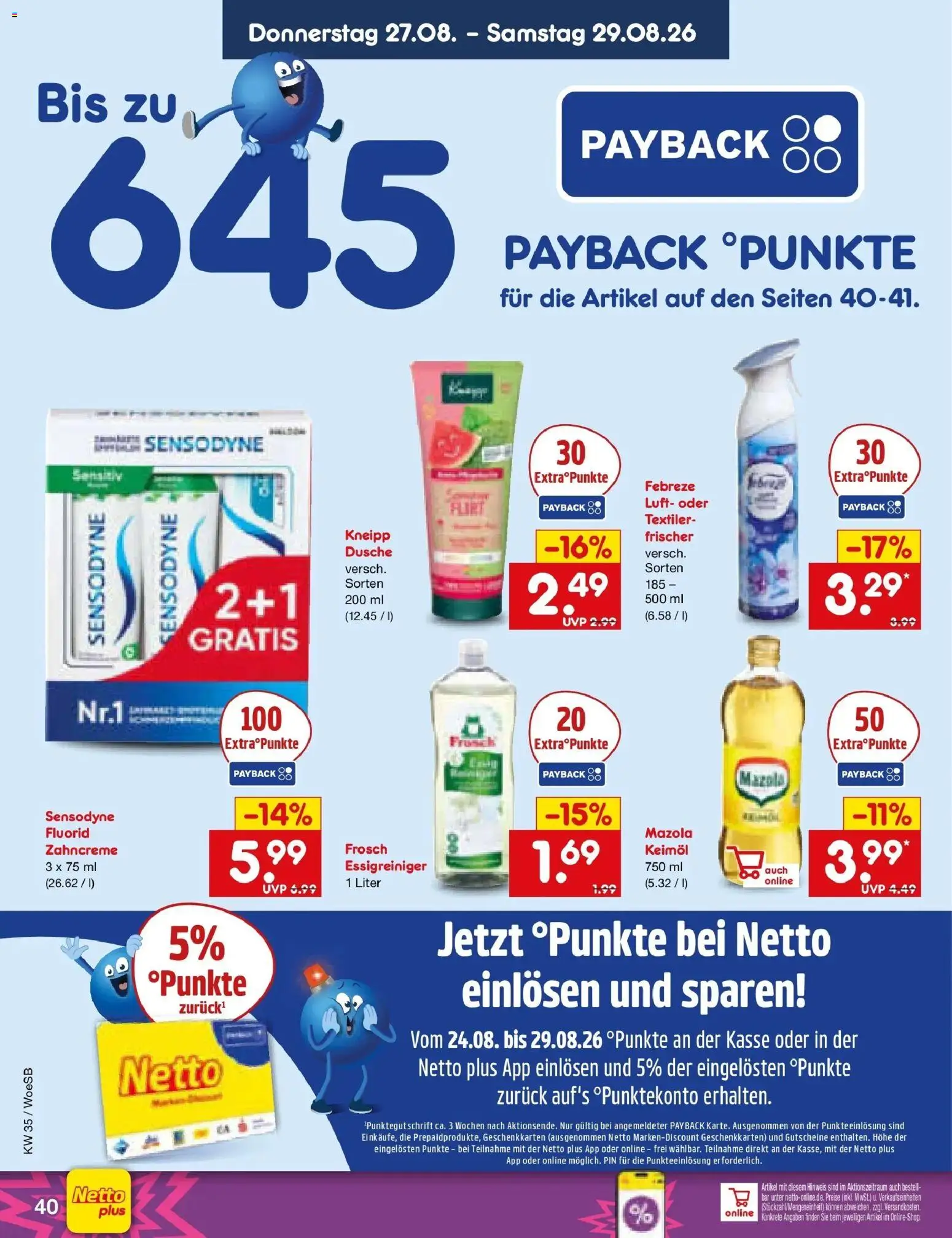 Netto Marken-Discount Prospekt Leonberg – gültig ab 24.08.2026 | Seite: 54 | Produkte: Dusche