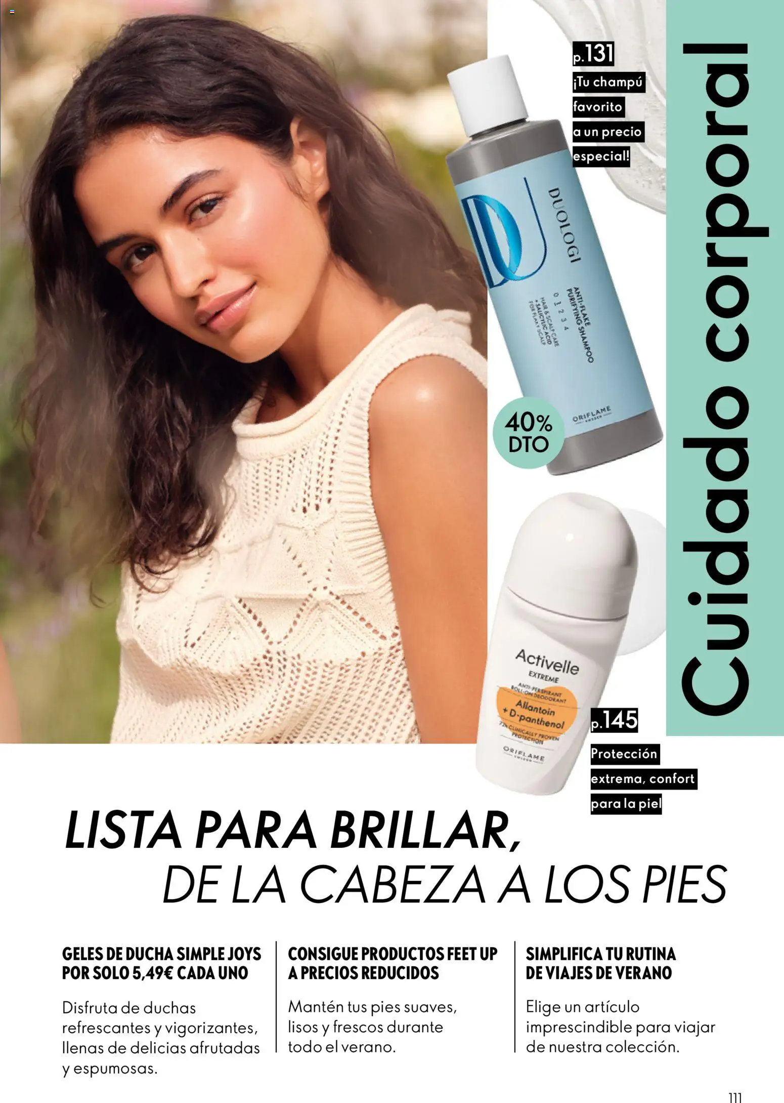 Oriflame - Catálogo Campaña 9 │ válido desde el 24/06/2026 | Página: 111 | Productos: Champú, Ducha