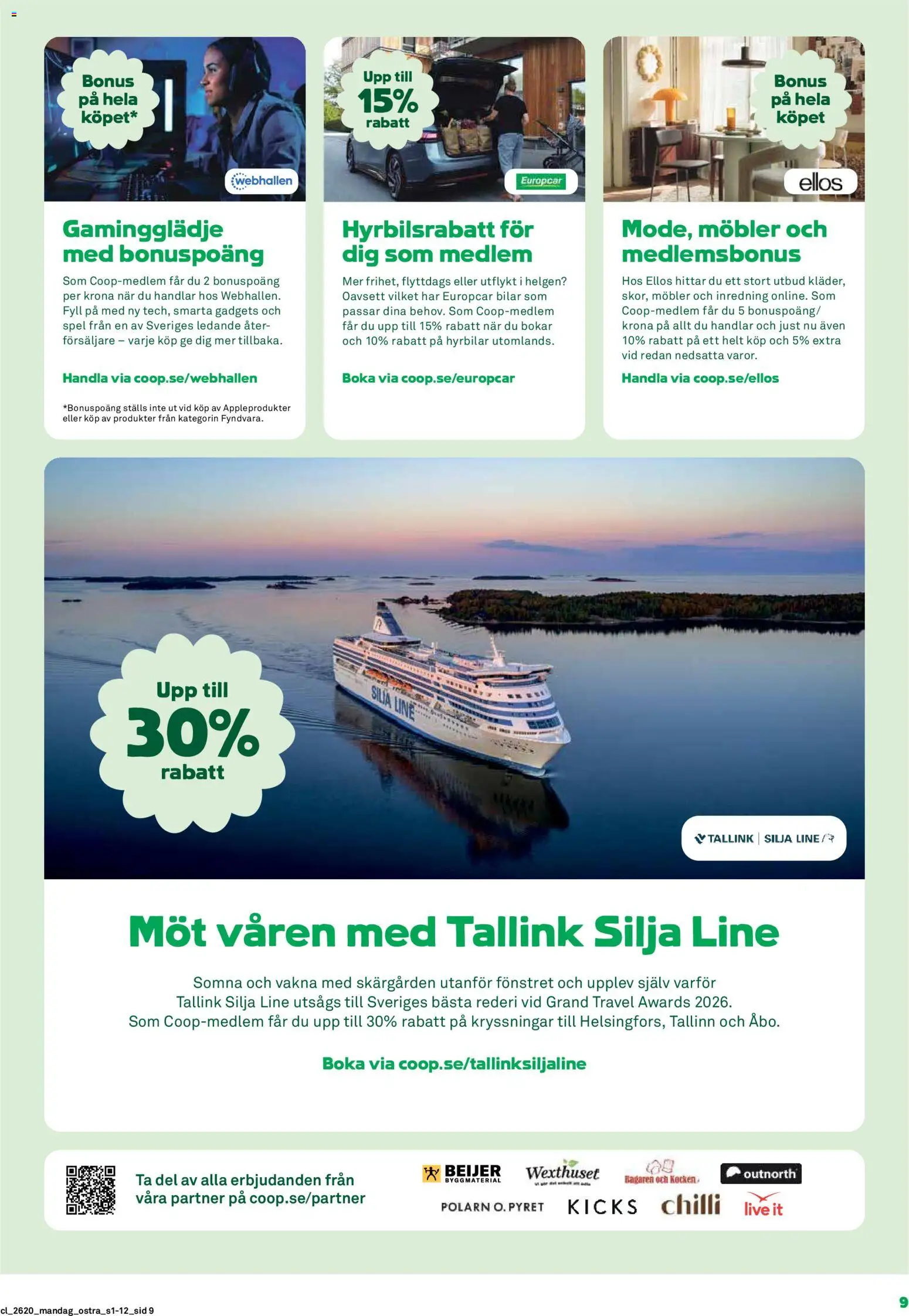 Coop Daglivs reklamblad aktuell från 11.05.2026 | Sida: 9 | Produkter: Spel