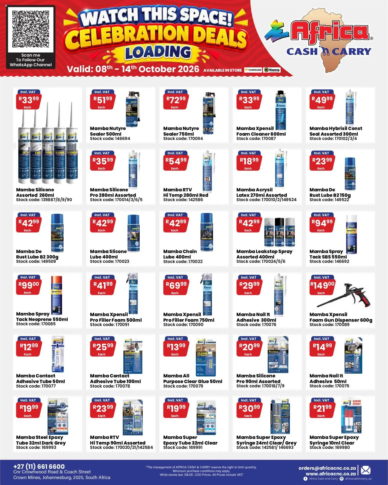 New Africa Cash & Carry catalogue – valid from 08/10/2026 | Page: 46