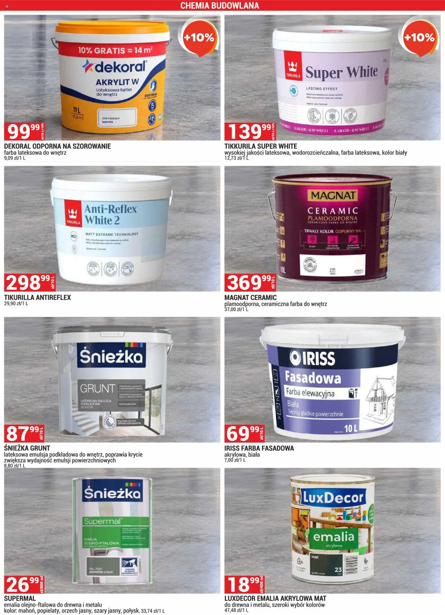 Merkury Market gazetka od 01.10.2026 | Strona: 28 | Produkty: Śnieżka