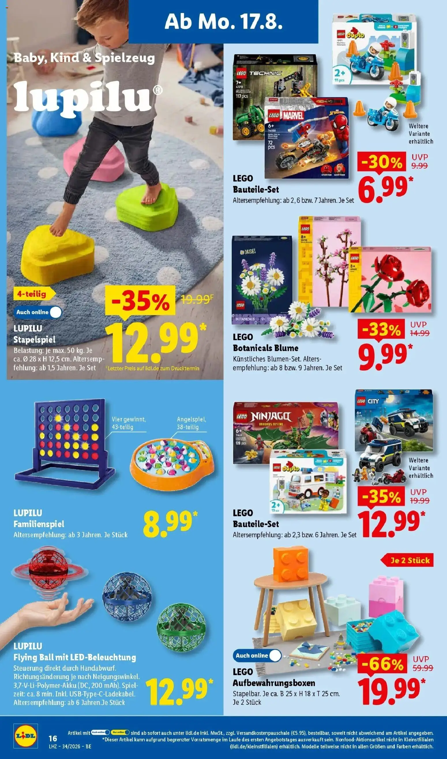 Lidl Prospekt Mahlow (ab 17.08.2026) zum Blättern » Angebote | Seite: 34 | Produkte: Spiel