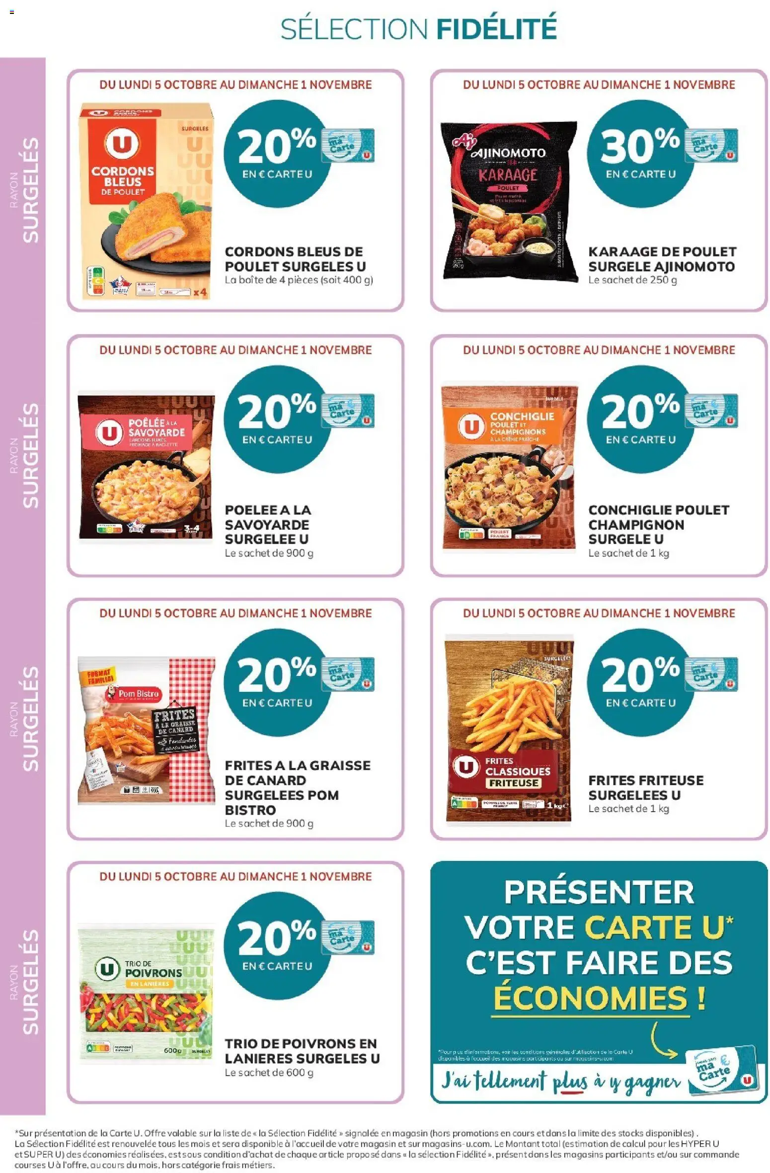 {H1} | Page: 40 | Produits: Poivrons, Frites, Champignon, Crème fraiche