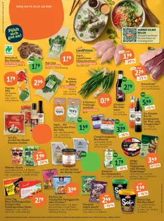 Tegut Prospekt ab 20.07.2026 gültig | Seite: 2 | Produkte: Zwiebeln, Gemüse, Brokkoli, Hahnchenbrust