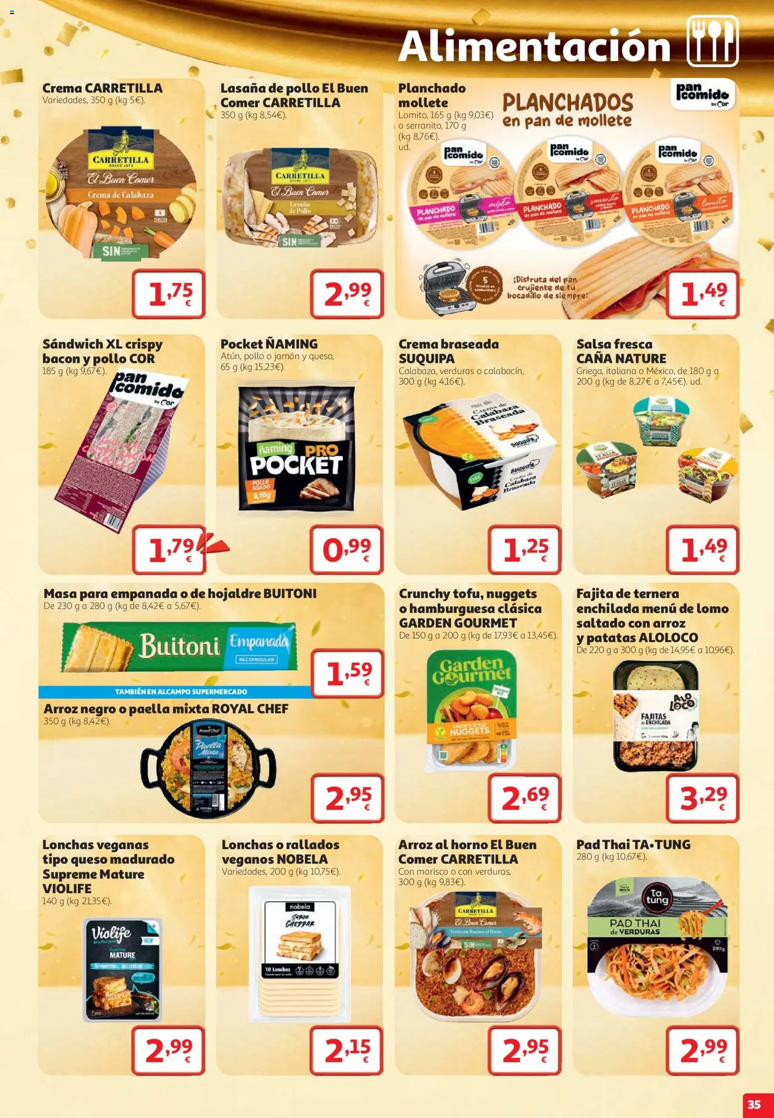 Alcampo folleto │ válido desde el 22/10/2026 | Página: 35