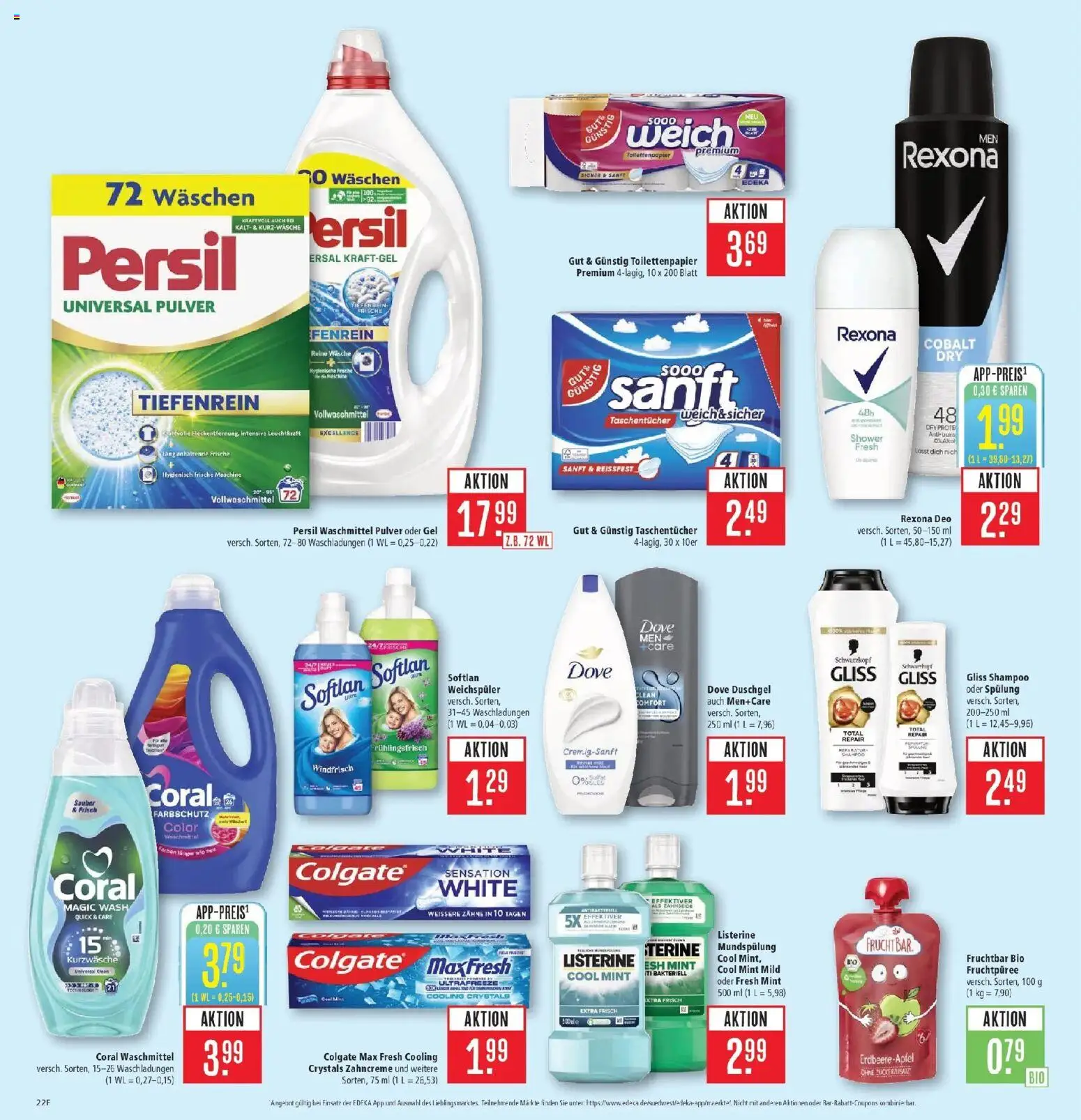 Marktkauf Prospekt Böblingen – gültig ab 06.07.2026 | Seite: 28 | Produkte: Coral waschmittel, Shampoo, Spülung, Persil
