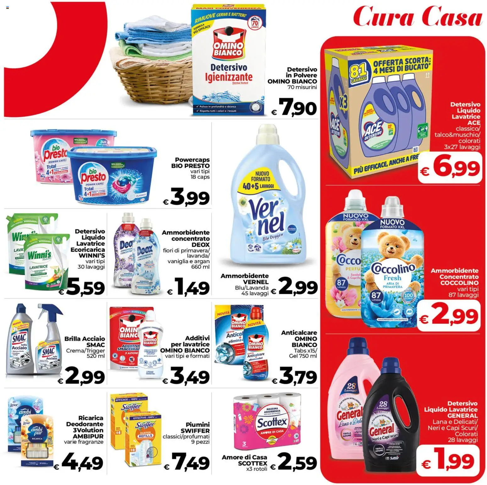 Volantino COOP del 02/10/2026 | Pagina: 21 | Prodotti: Vaniglia, Tè, Lavatrice, Fiori