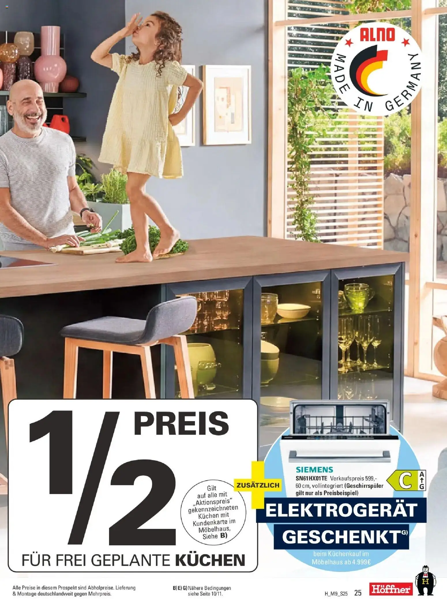 Höffner Prospekt Barsbüttel (ab 14.10.2026) zum Blättern | Seite: 25 | Produkte: Siemens, Geschirrspüler, Kuchen