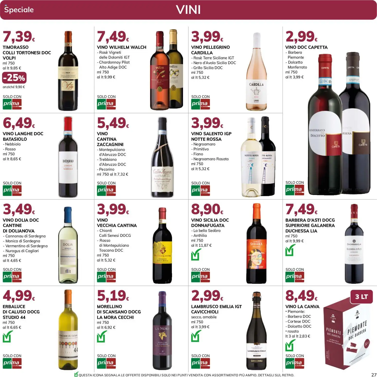 Volantino Basko del 27/10/2026 | Pagina: 27