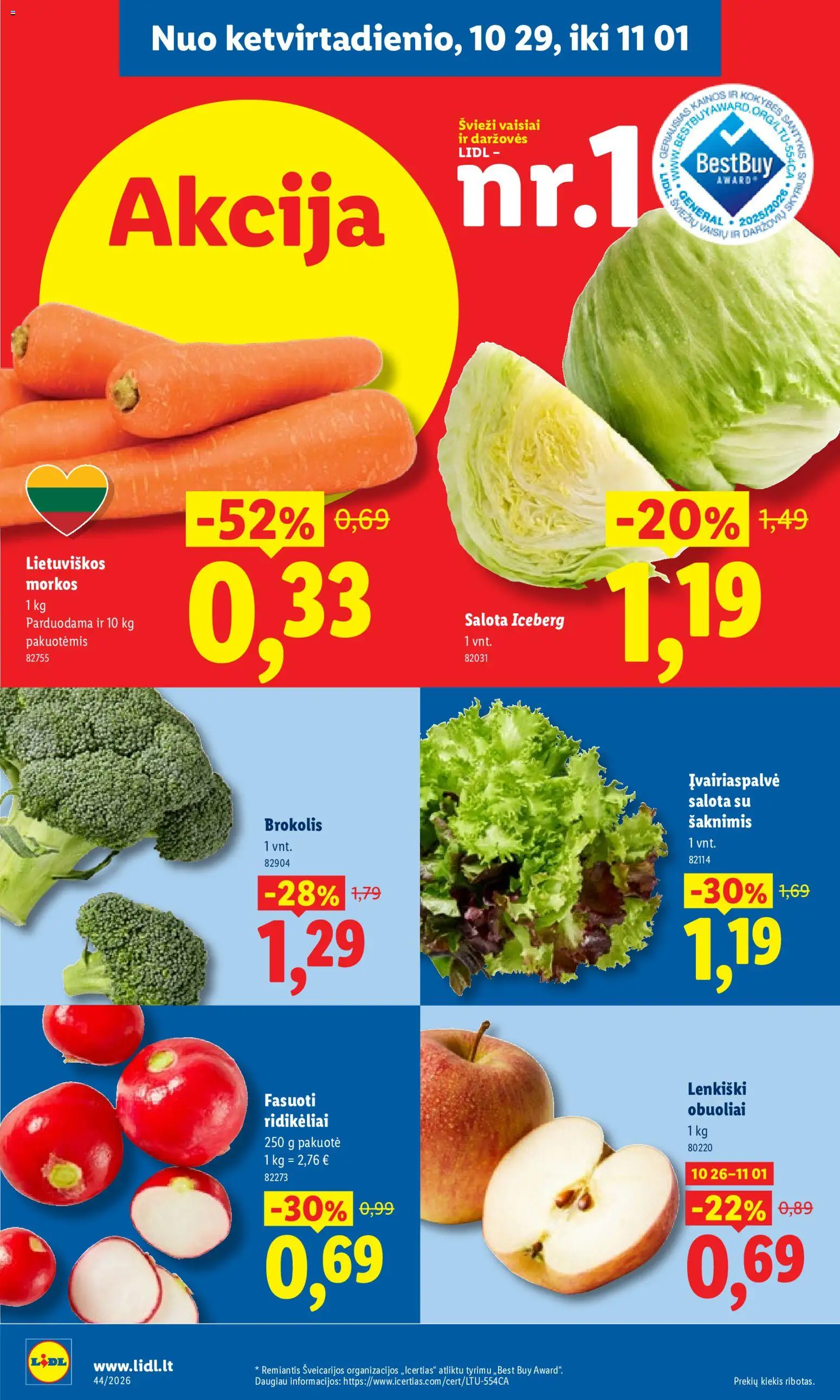 LIDL akcijos nuo 2026.10.26 | Puslapis: 42
