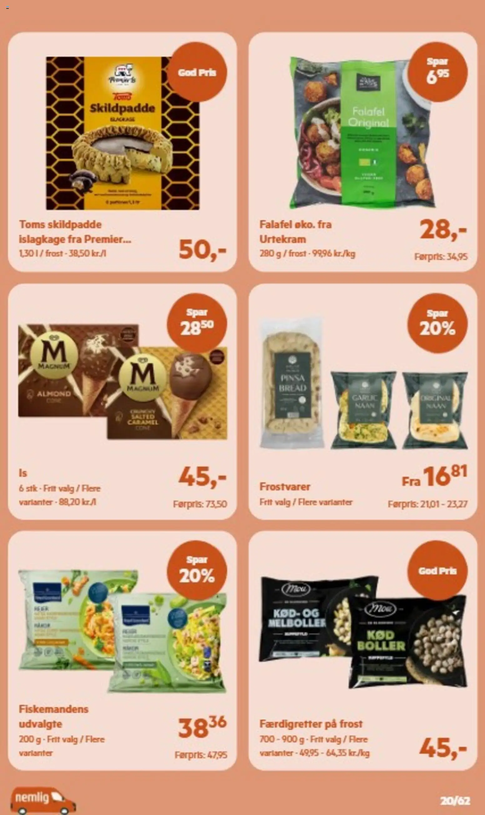 Nemlig tilbudsavis – gyldig fra 30/09/2026 | Side: 20 | Produkter: Falafel