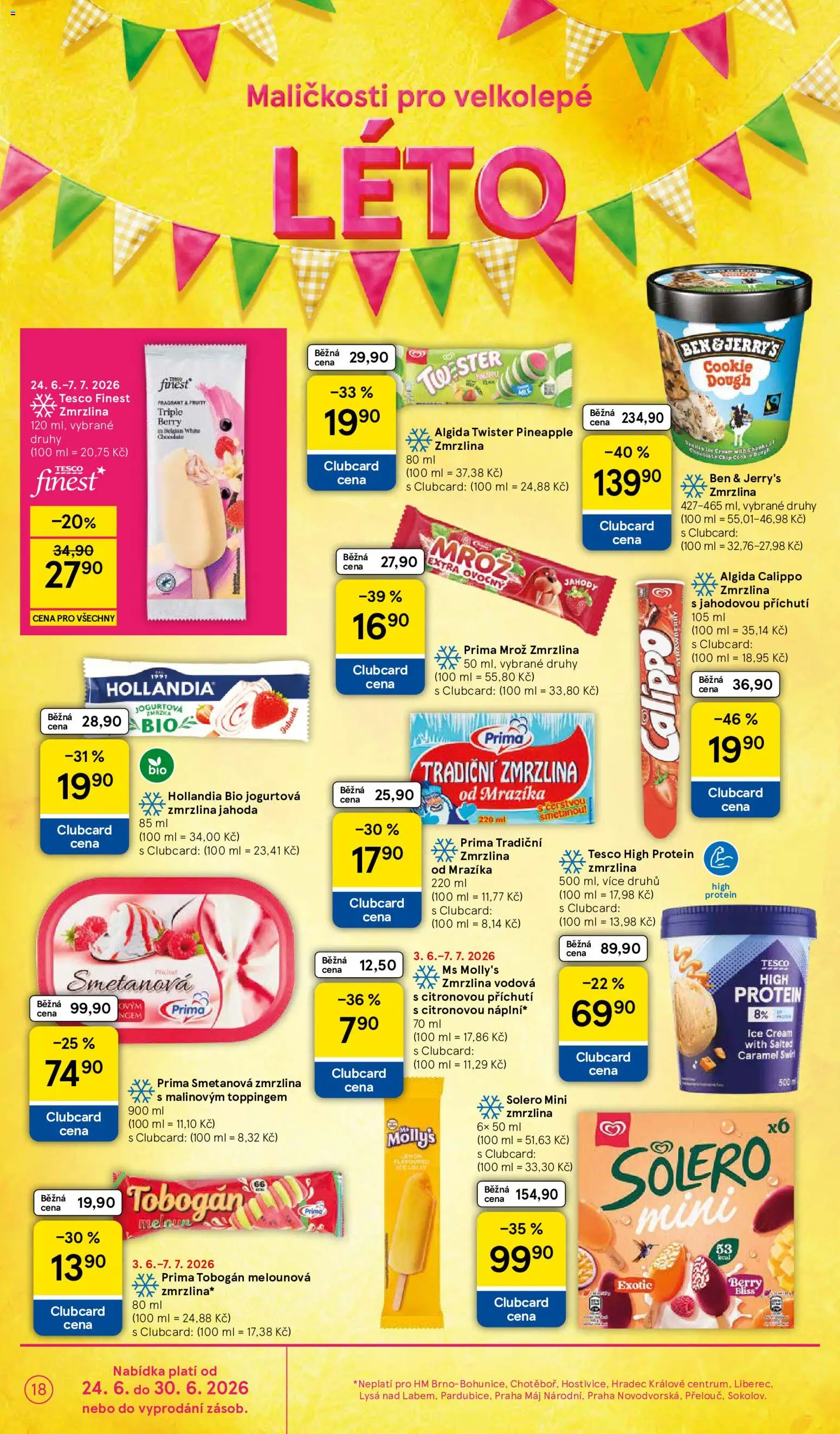 Tesco leták - Hypermarket od 24.06.2026 | Strana: 18