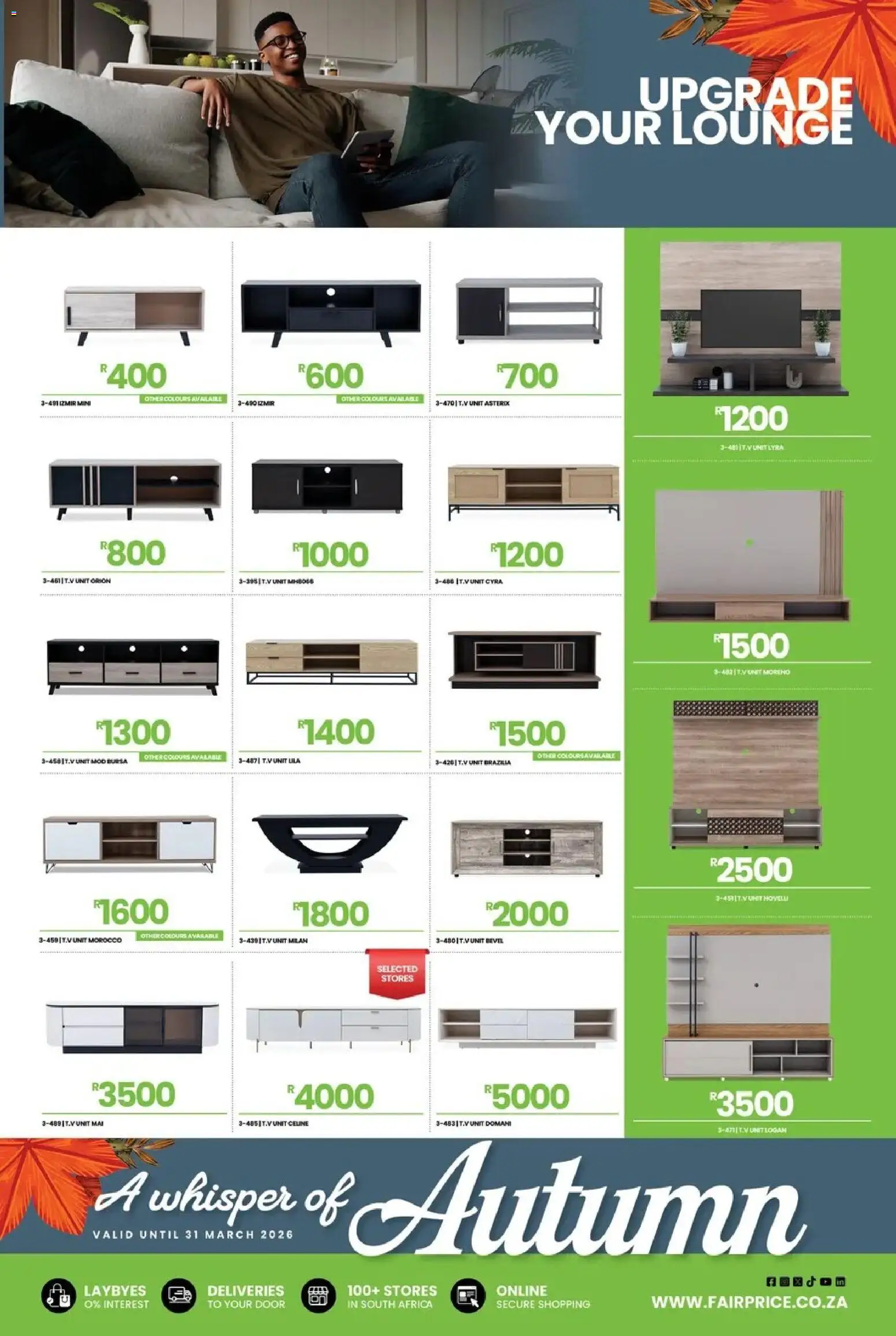 New Fair Price catalogue – valid from 01/03/2026 | Page: 7 | Products: TV