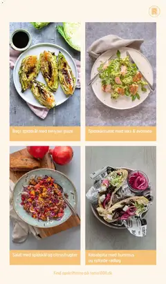 Spidskålssalat med laks & avocado, Pointed cabbage salad with salmon & avocado. gyldig fra 01.06.2026 | Side: 9 | Produkter: Rødløg, Salat, Kebab, Spidskål