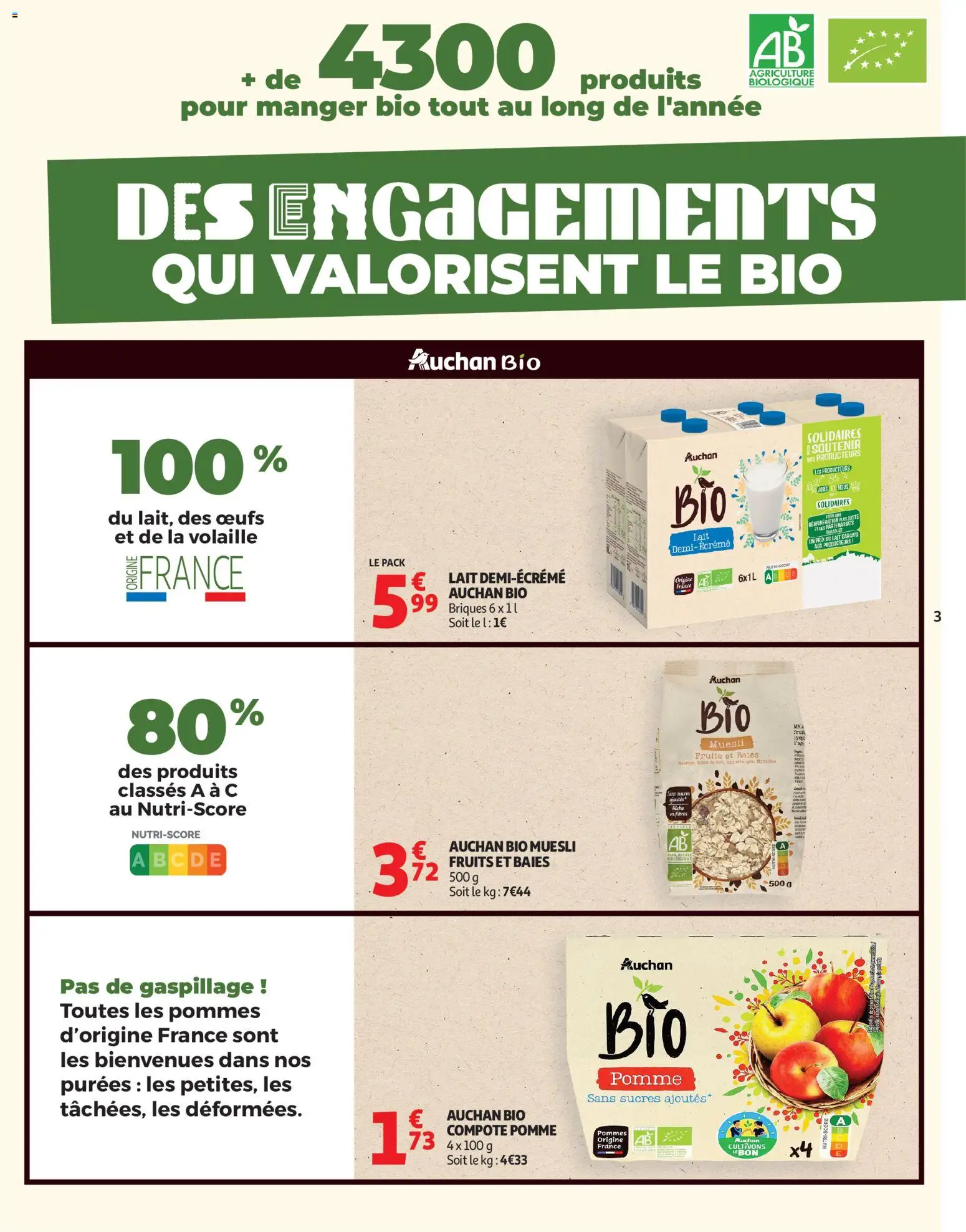 {H1} | Pagina: 3 | Producten: NOS, Muesli, La