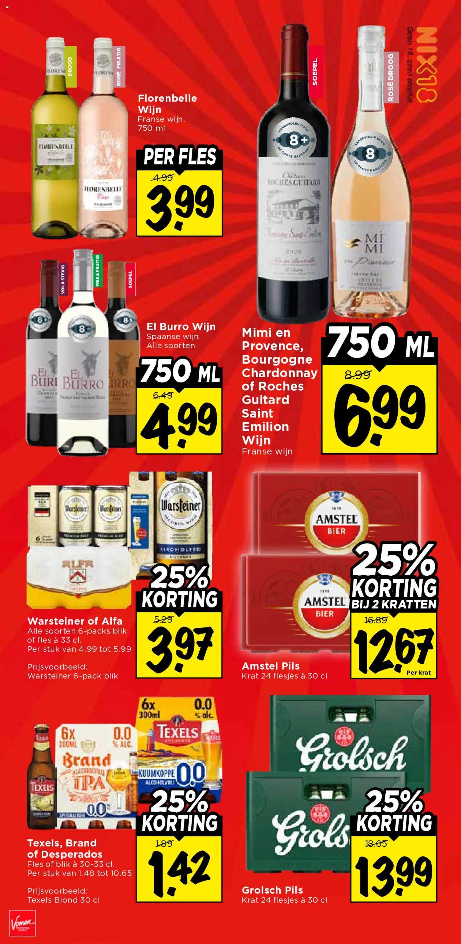 {H1} | Pagina: 28 | Producten: Wijn, Bier, Borjúlábszár, Alcohol