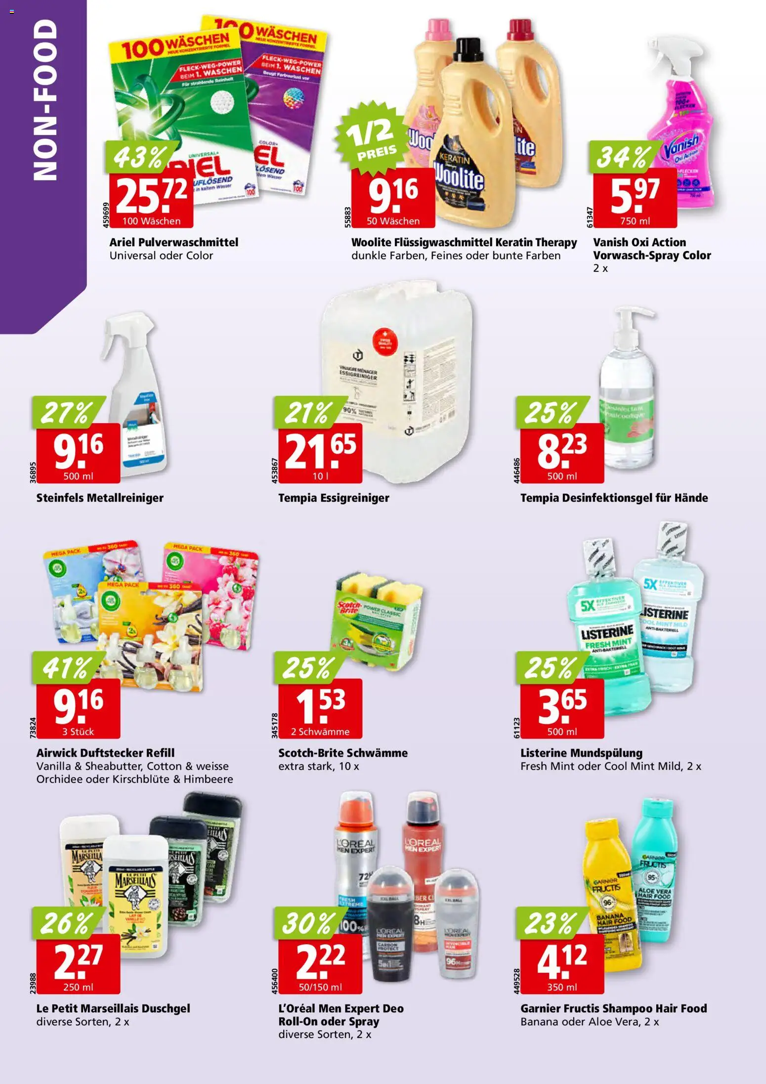 Aligro aktionen – gültig ab 28.09.2026 | Seite: 30 | Produkte: Shampoo, Duschgel, Schwämme, Himbeere