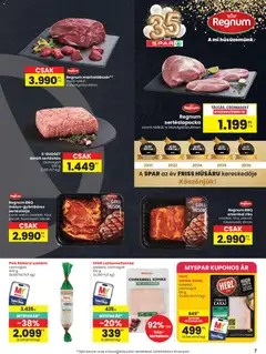 Spar akciós újság - amely érvényes a következő dátumtól: 2026.07.23. | Oldal: 7