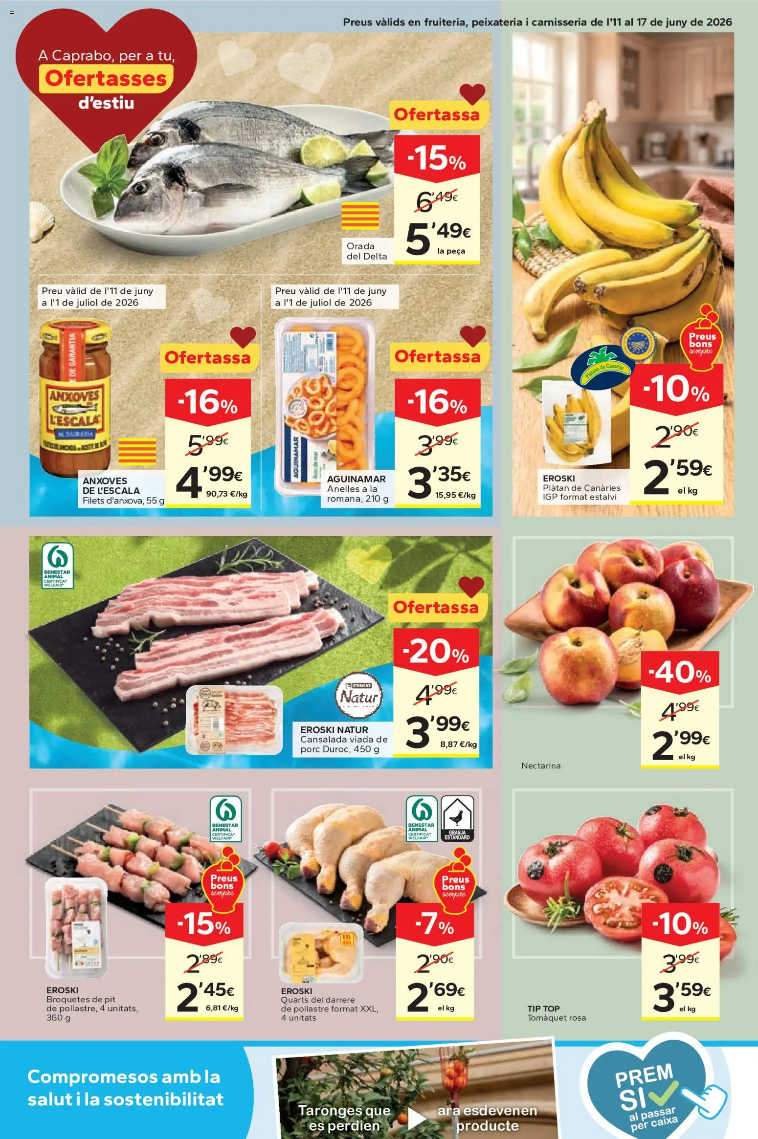 Caprabo Ofertasses d'estiu │ válido desde el 11.06.2026 | Página: 10