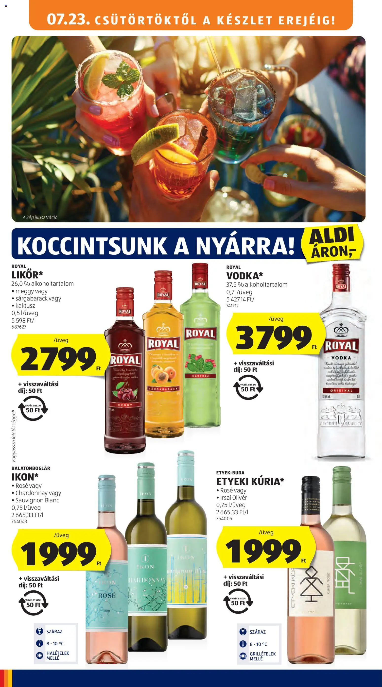Aldi akciós ujság - amely érvényes a következő dátumtól: 2026.07.23. | Oldal: 14