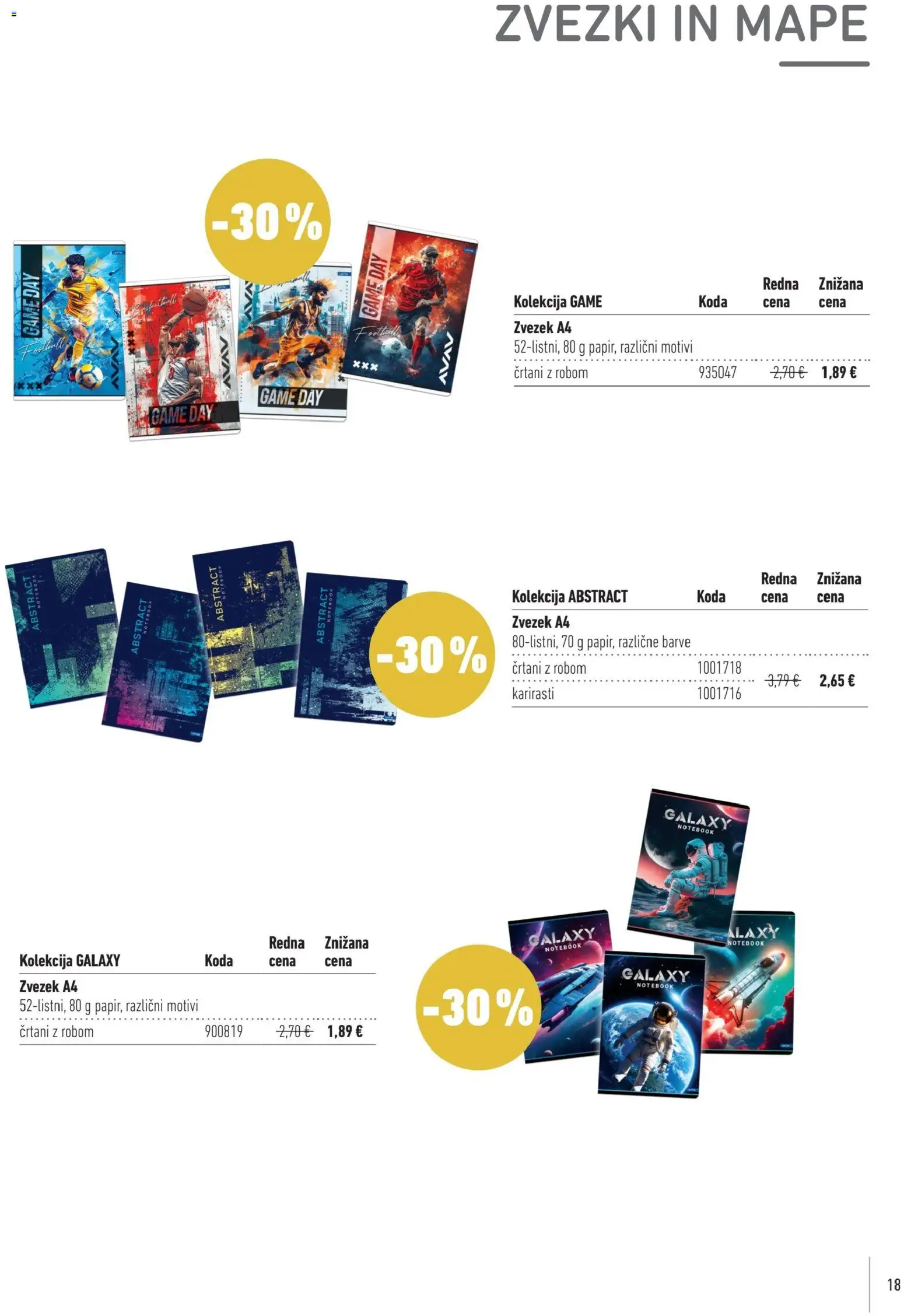 Novi Mladinska Knjiga katalog ponudbe – veljaven od 01.08.2026 | Stran: 19 | Izdelki: Zvezek
