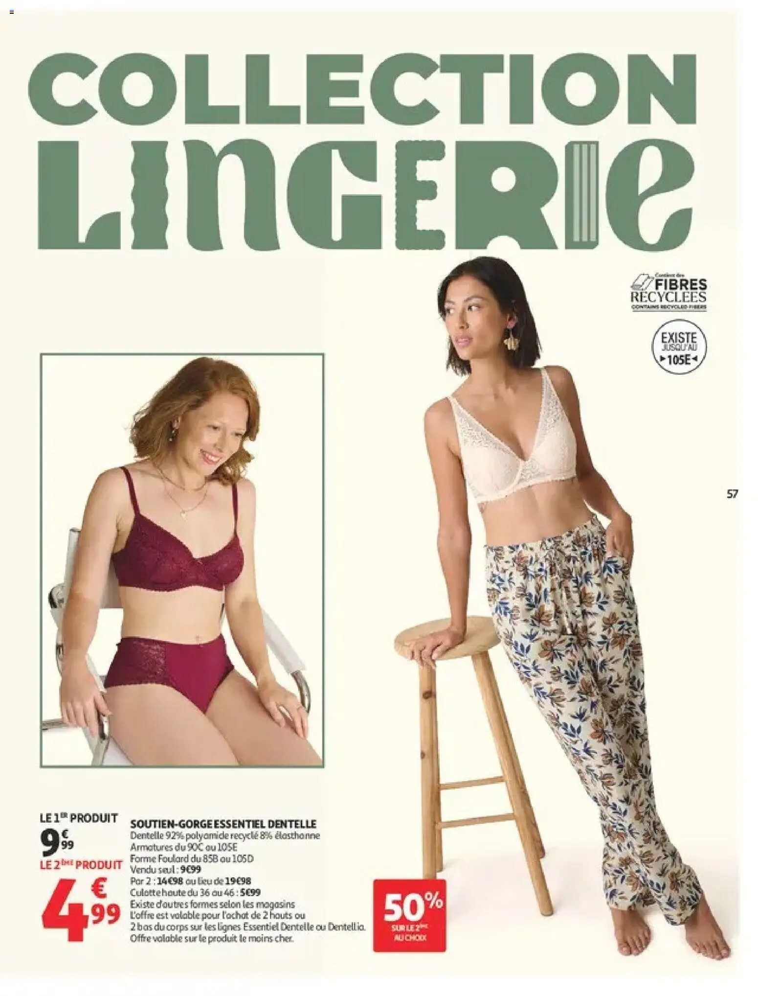 {H1} | Page: 57 | Produits: Culotte, Soutien-gorge, Foulard