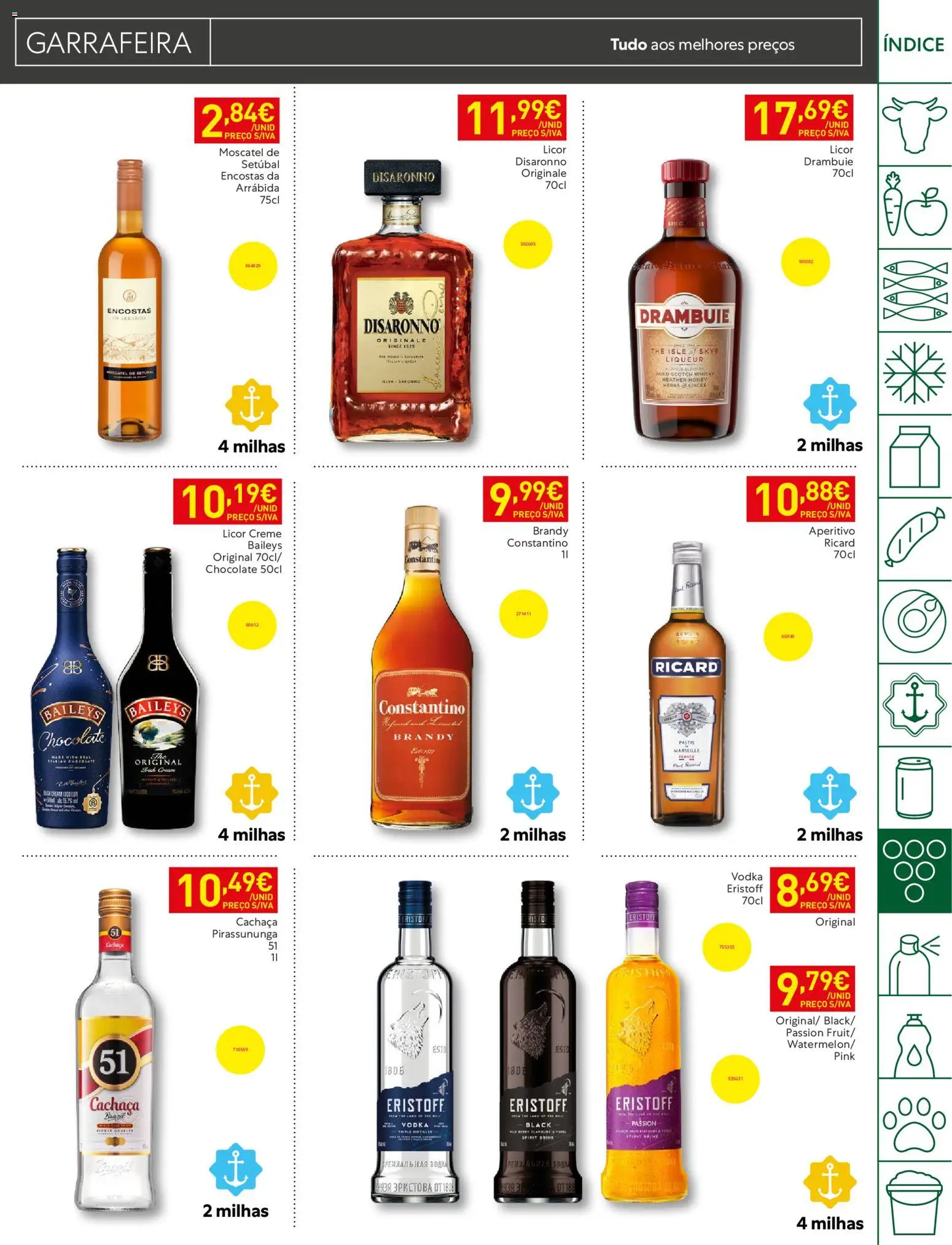 Recheio folheto │ válido de 20/10/2026 | Página: 29 | Produtos: Brandy, Licor, Creme, Vodka