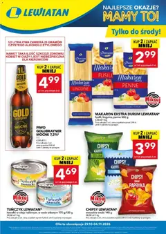 Pogląd oferty "Lewiatan gazetka - Najlepsze okazje" - ważna od 29.10.2026