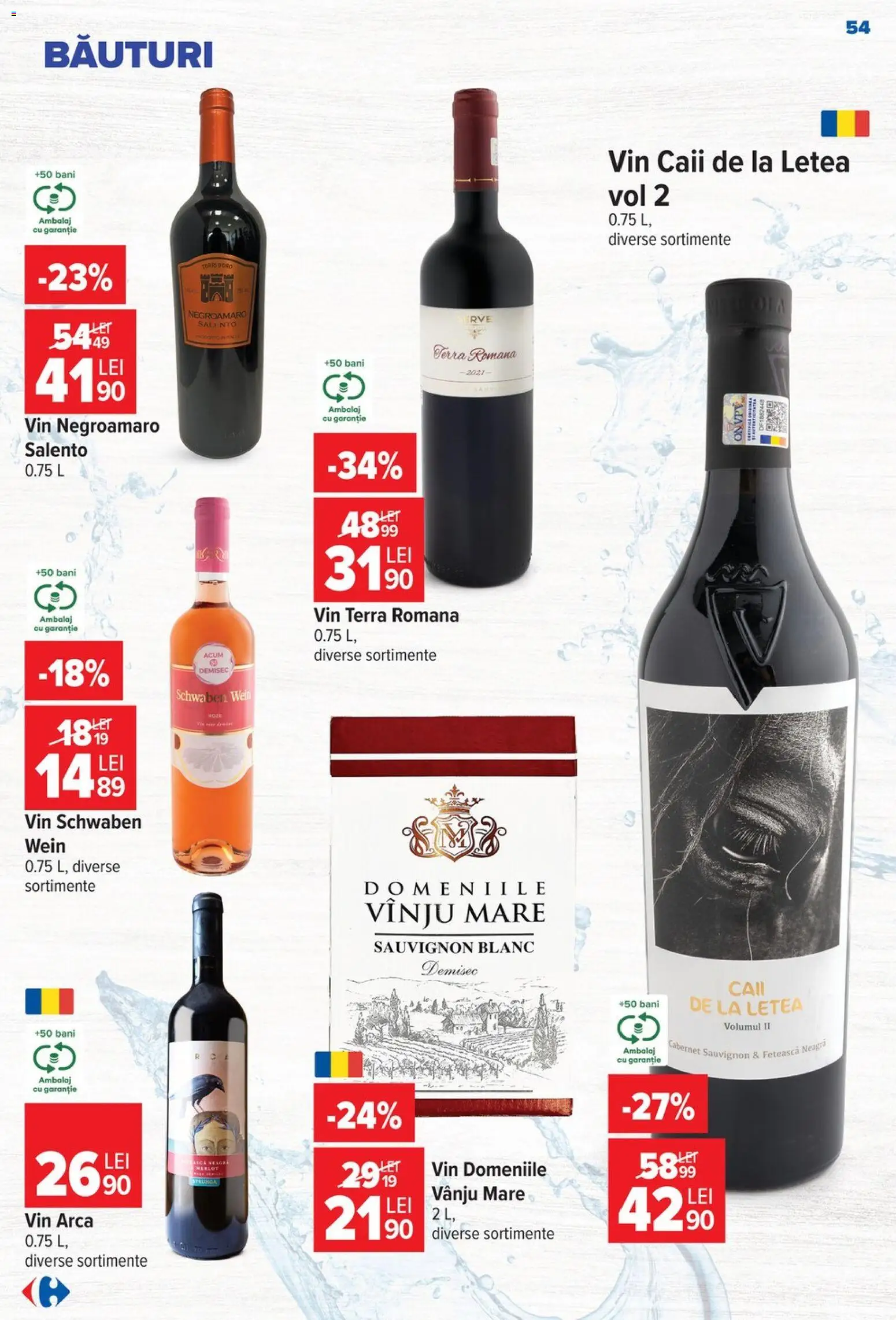 Noul catalog Carrefour – valabil de la 17.06.2026 | Pagină: 53 | Produse: Vin