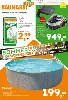 Globus Baumarkt Prospekt Oranienburg-Germendorf ab 14.06.2026 gültig