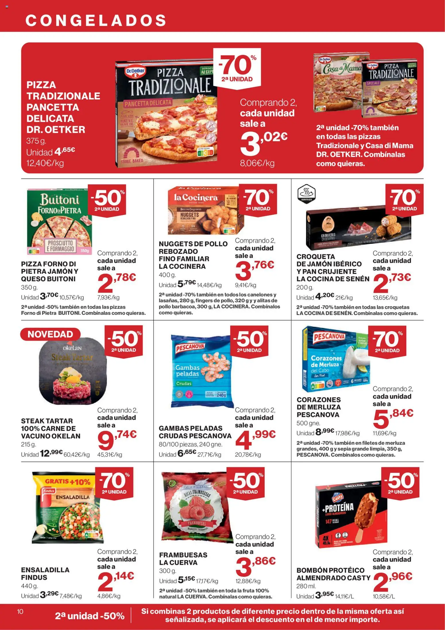 Supercor Canarias │ válido desde el 30/07/2026 | Página: 10 | Productos: Ensaladilla, Pan, Pizza, Canelones