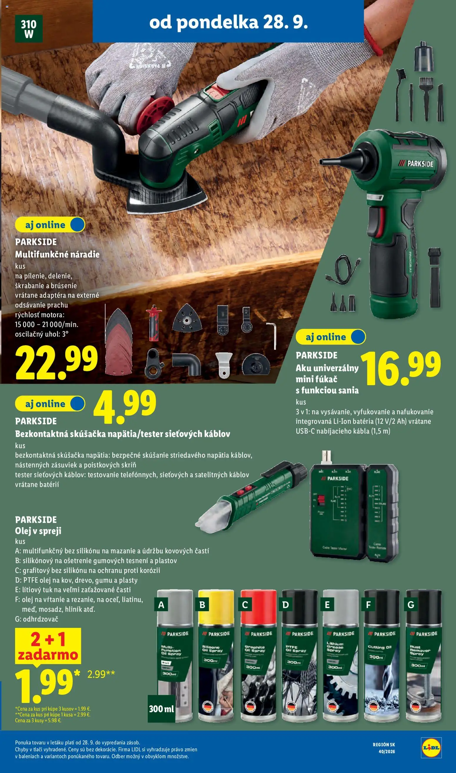 Nové Lidl akcie – leták je platný od 28.09.2026 | Strana: 57