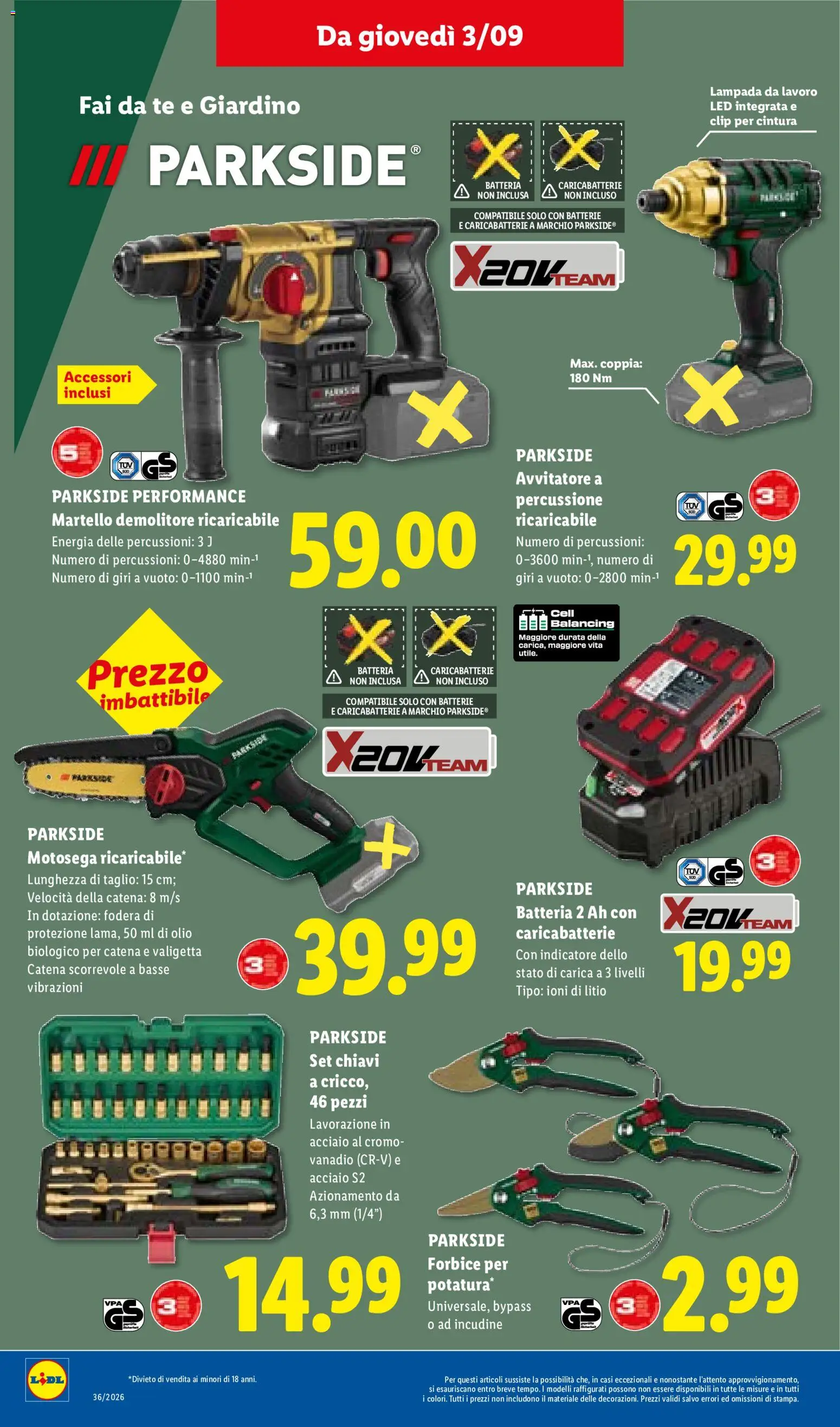 Volantino Lidl del 03/09/2026 | Pagina: 8