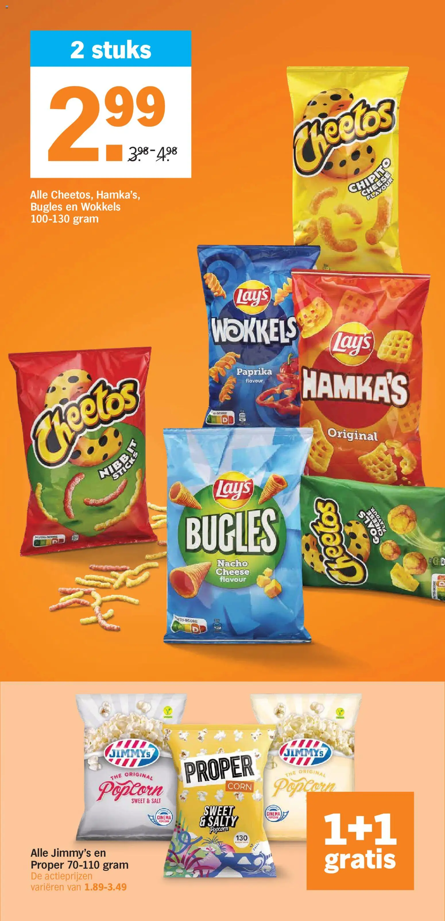 {H1} | Pagina: 19 | Producten: Snacks, Paprika, Cheetos, Popcorn