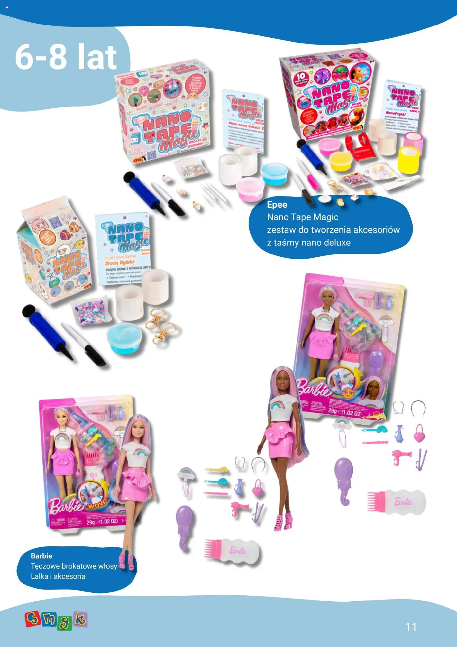 Smyk gazetka od 15.05.2026 | Strona: 11 | Produkty: Lalka, Barbie