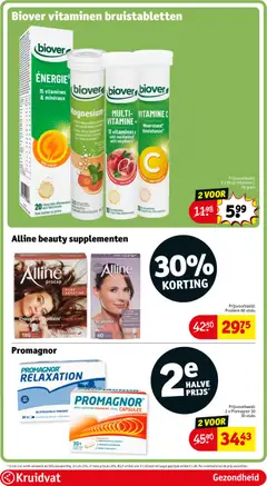 Kruidvat folder week 21 - Voorbeeld van een folder van Kruidvat, geldig van 19.05.2026 | Pagina: 56 | Producten: La, Autós kompresszor, Vitamine C, Kan