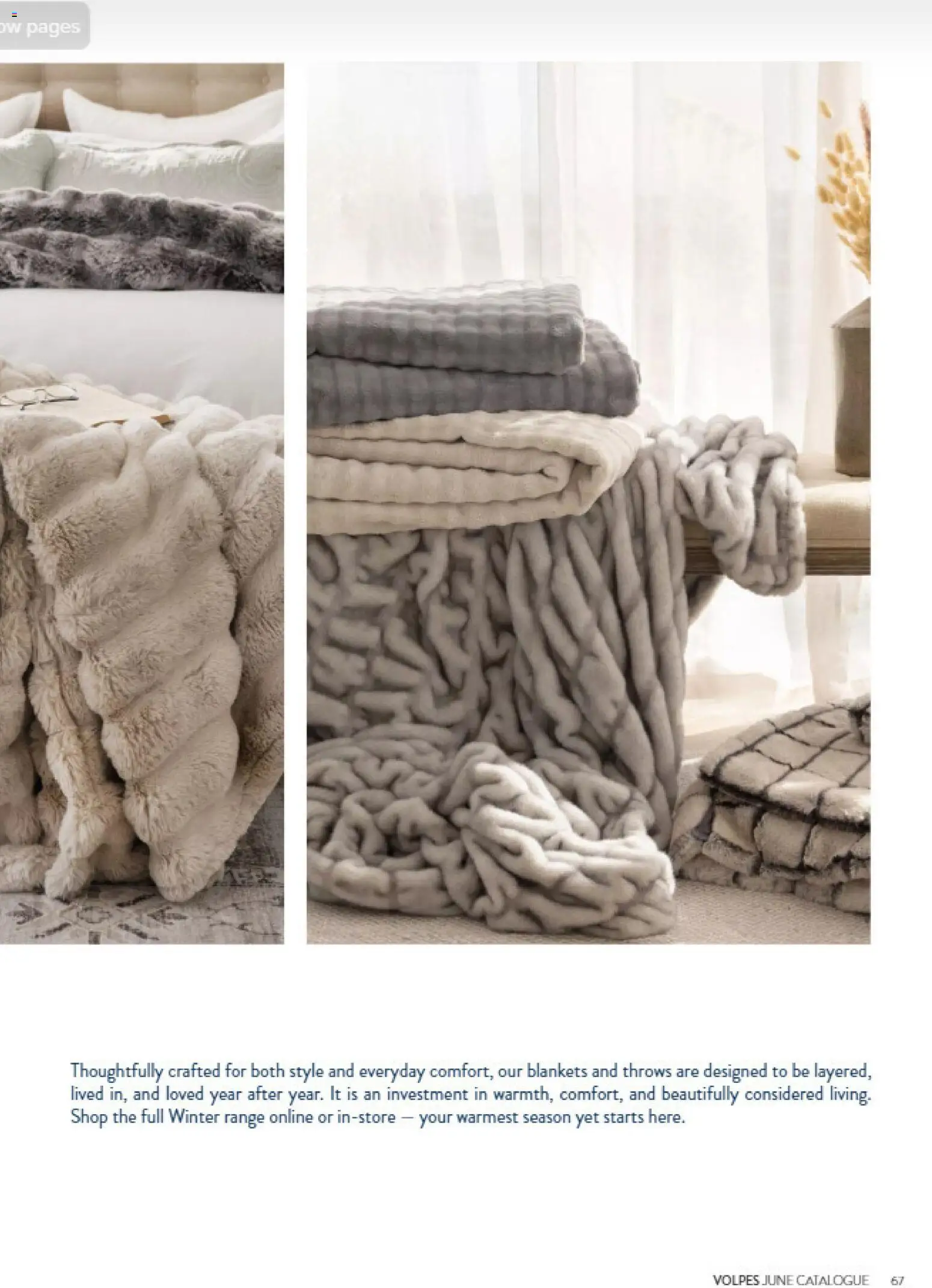 New Volpes catalogue – valid from 01/07/2026 | Page: 67 | Products: Blankets