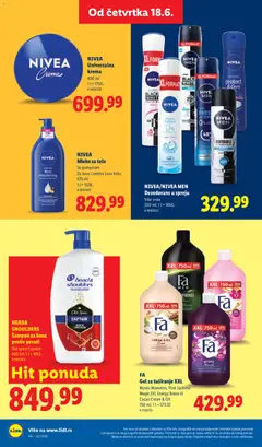 NIVEA Mleko za telo, NIVEA Mleko za telo Sa pumpicom Za suvu i veoma suvu kožu 625 ml - pregled Lidl kataloga - važi od 18.06.2026 | Strana: 40