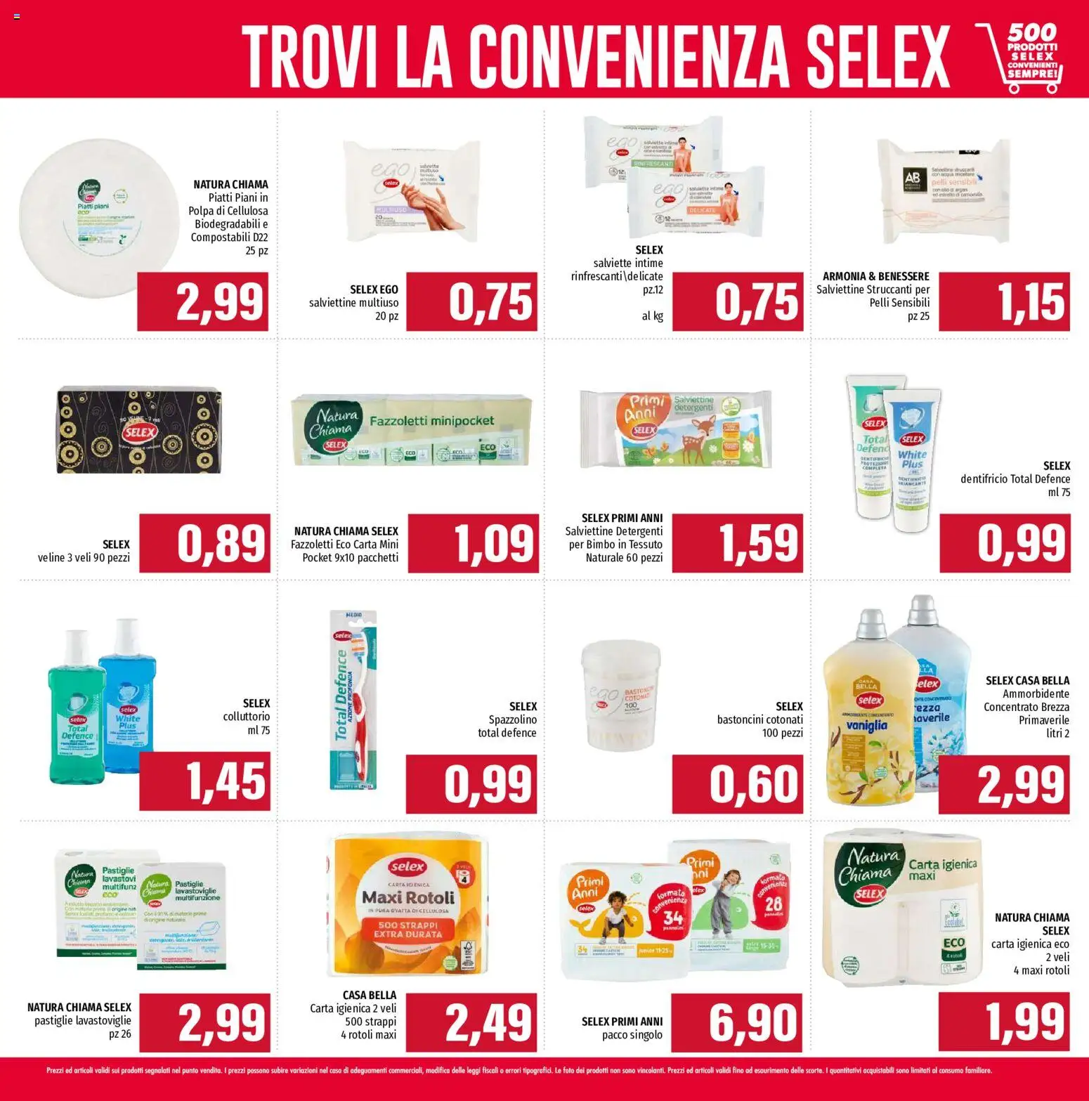 Volantino EMI del 24/09/2026 | Pagina: 15 | Prodotti: Dentifricio, Veline, Piatti, Lavastoviglie