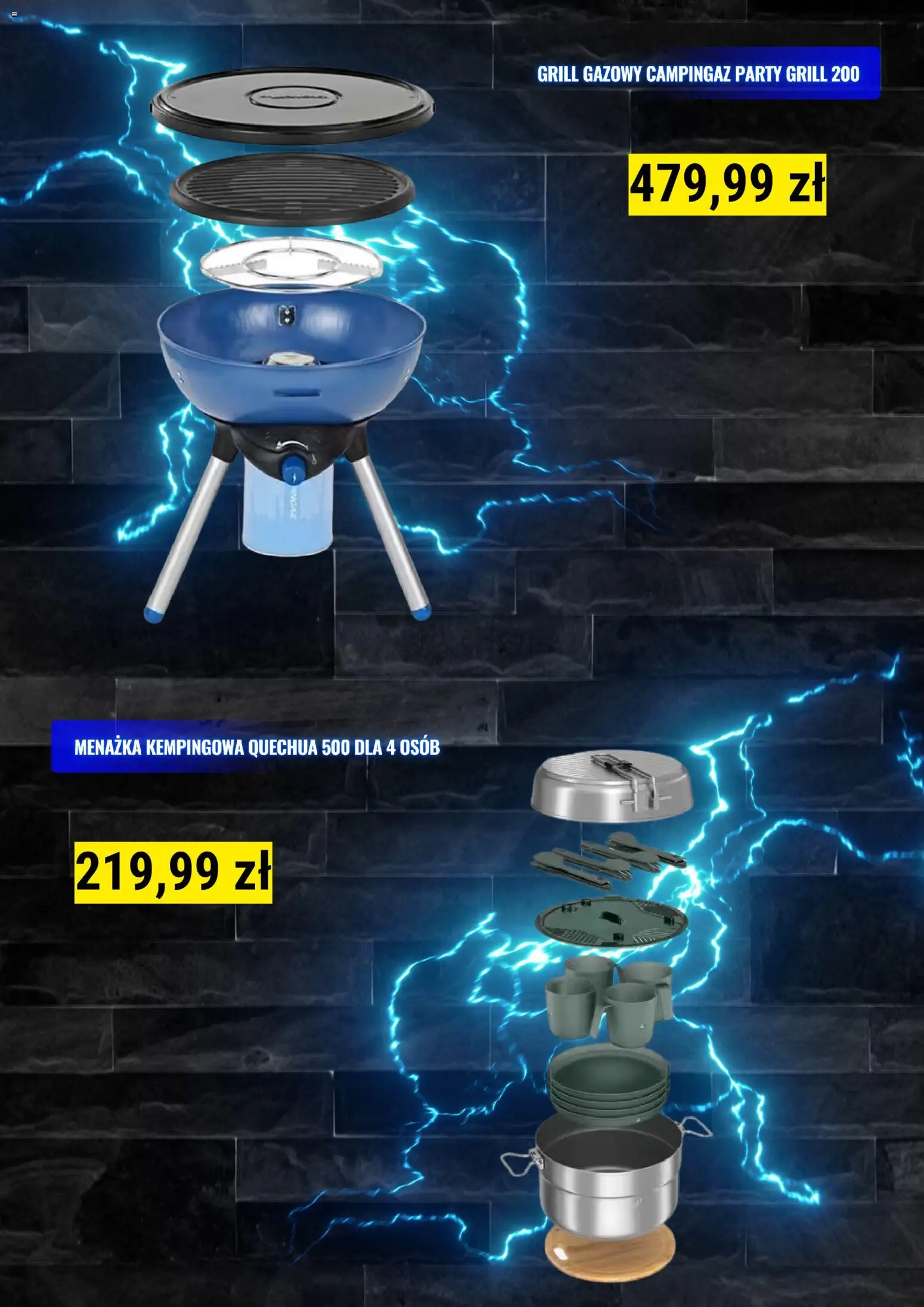 Decathlon Gazetka - Oferta sezonowa od 01.06.2026 | Strona: 4 | Produkty: Grill, Grill gazowy