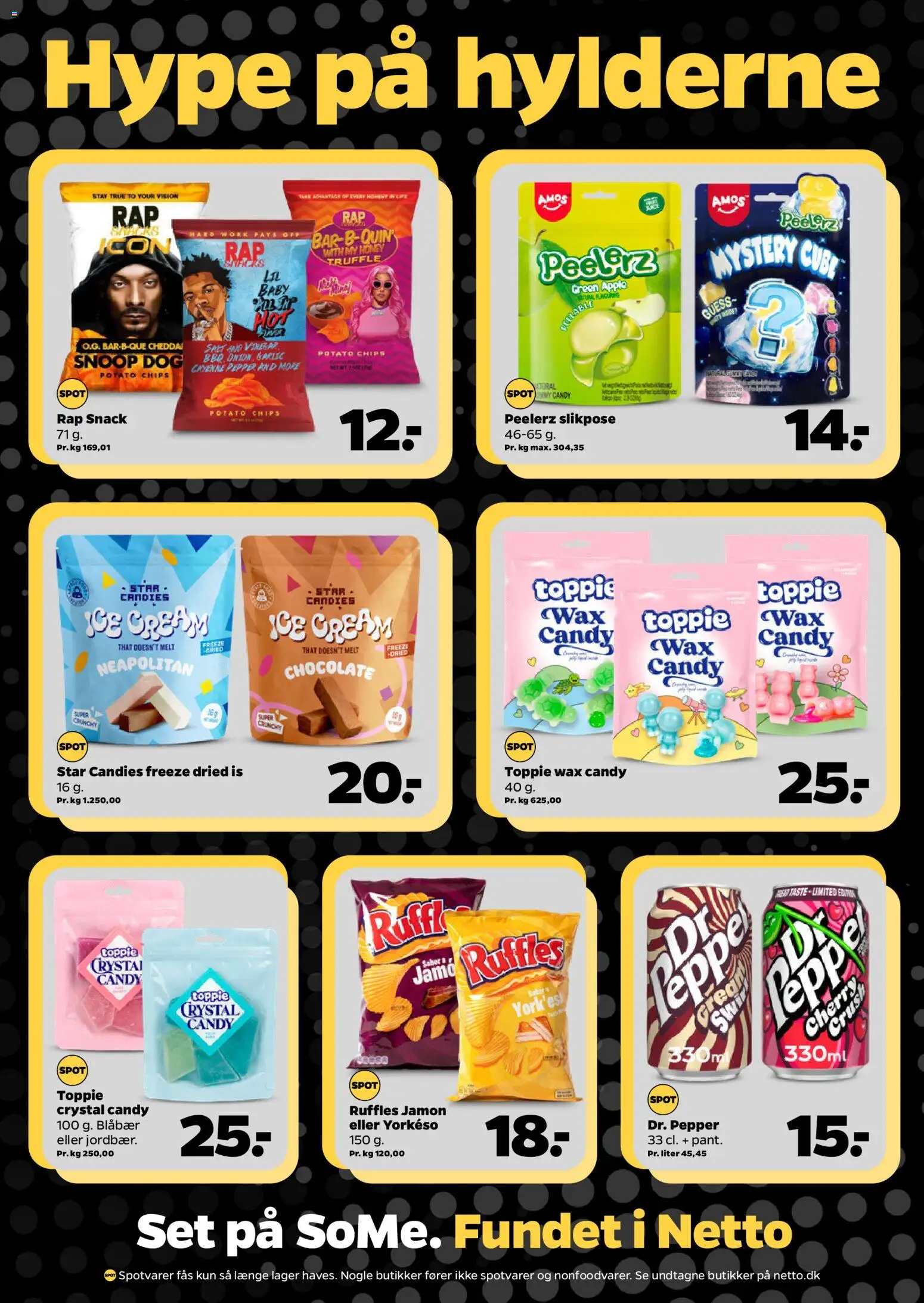 Netto tilbudsavis – gyldig fra 13.06.2026 | Side: 24 | Produkter: Blåbær, Chips, Salt, Is