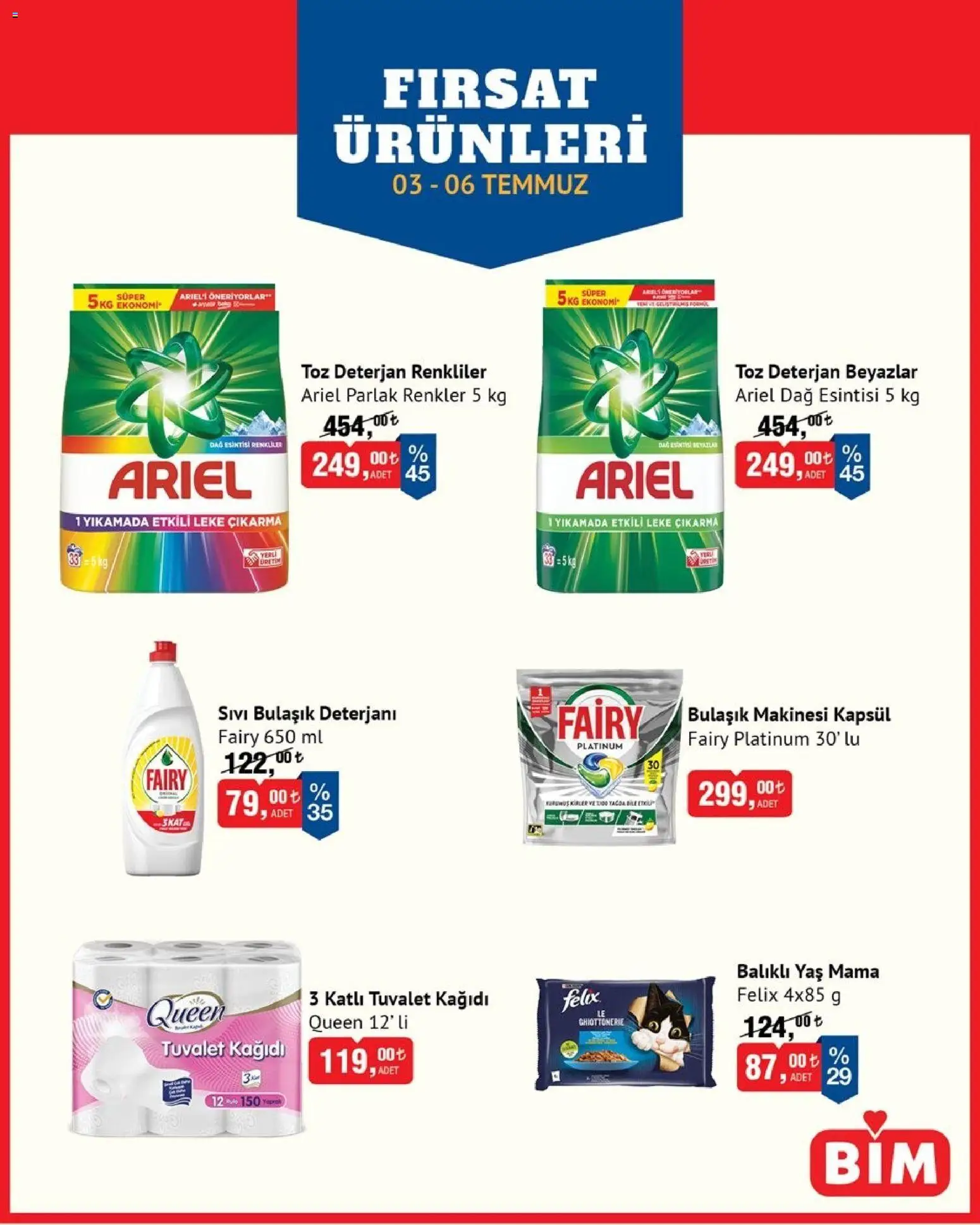 🛍️ BİM - Fırsat Ürünleri, 03 Temmuz 2026 itibariyle » Özel fırsatları keşfedin ve bugün tasarruf edin! 💰