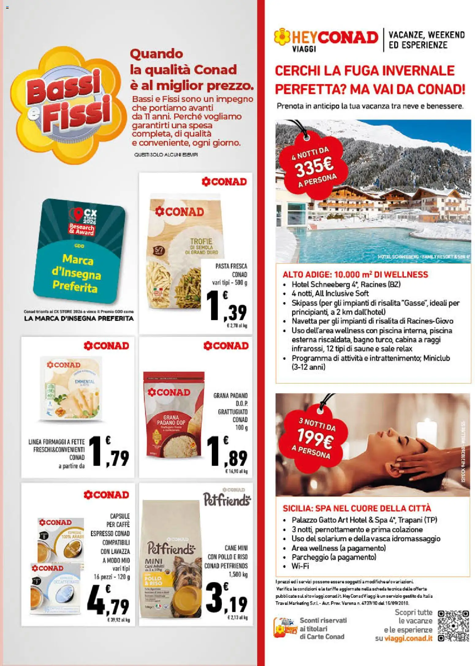 Volantino Conad del 23/09/2026 | Pagina: 7 | Prodotti: Pollo, Riso, Pasta, Emmental