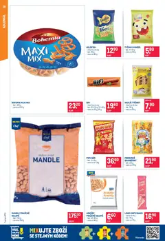 Náhled letáku Makro leták - Pro milovníky jídla od 07.10.2026 | Strana: 28 | Produkty: Long chips, Bramburky, Tyčinky, Arašídy